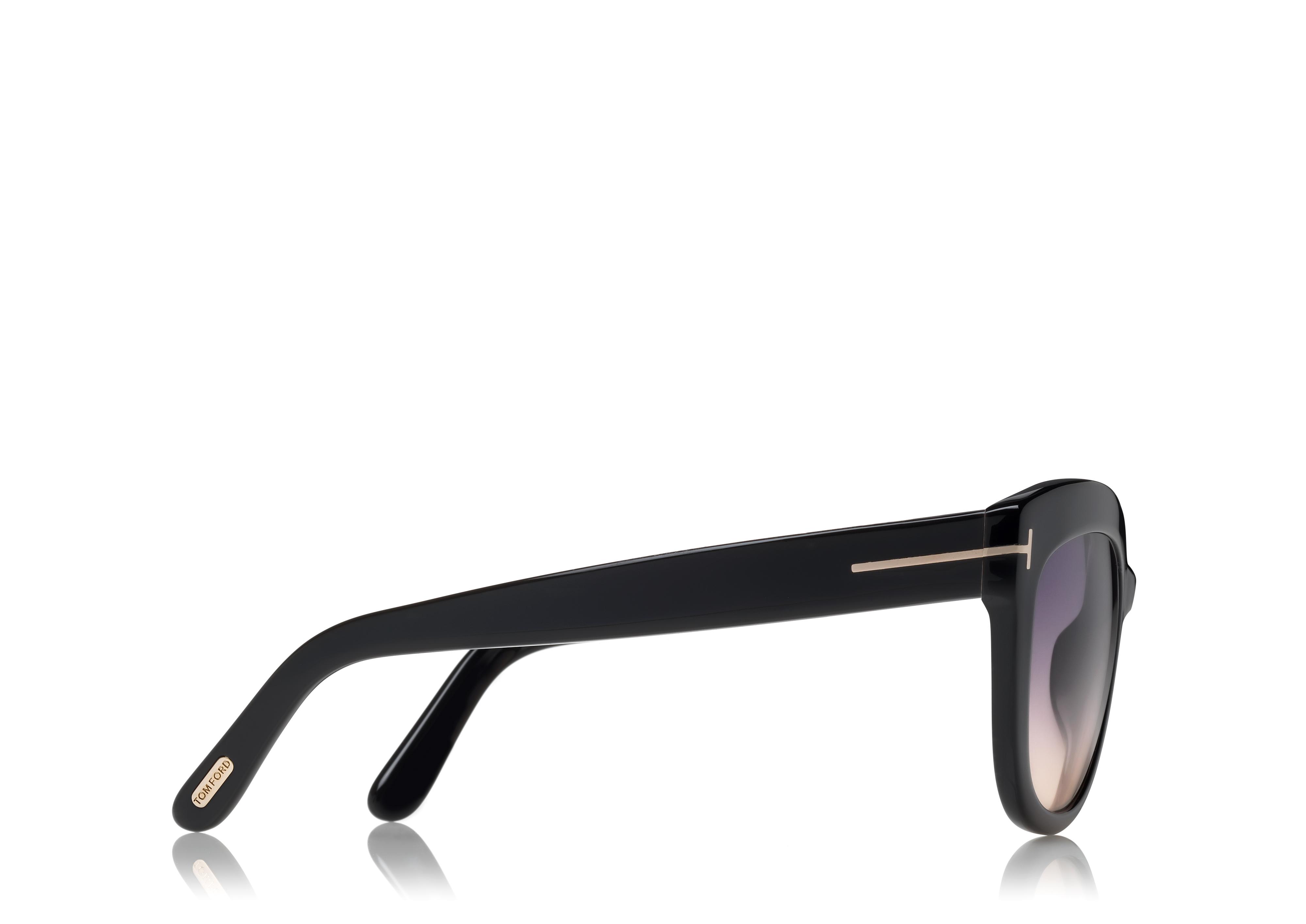 Sunglasses Tom Ford FT 0524 Alistair 01B shiny black/gradient smoke 